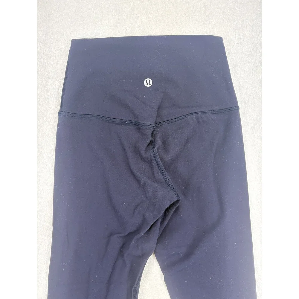 Lululemon High-Rise Leggings Size 2 Black Yoga/Studio‎